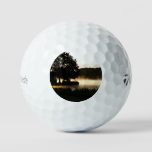 Balles De Golf Scène du lac du matin tmtp5 gbcnm