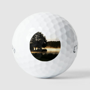 Balles De Golf Scène du lac Morning css gbcna
