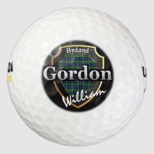 Balles De Golf Scottish Clan Gordon personnalisez votre nom