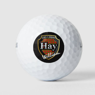 Balles De Golf Scottish Clan Hay Personnalisez votre nom