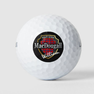 Balles De Golf Scottish Clan MacDougall Personnalisez votre nom