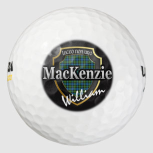 Balles De Golf Scottish Clan MacKenzie Personnalisez votre nom