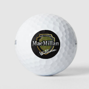 Balles De Golf Scottish Clan MacMillan Personnalisez votre nom