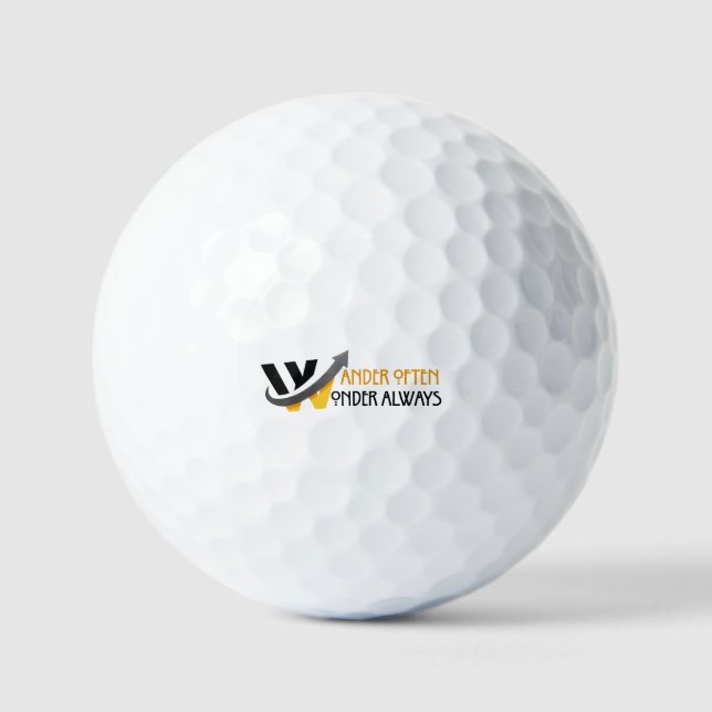 Balles De Golf Se balader souvent, se demander toujours (Recto)