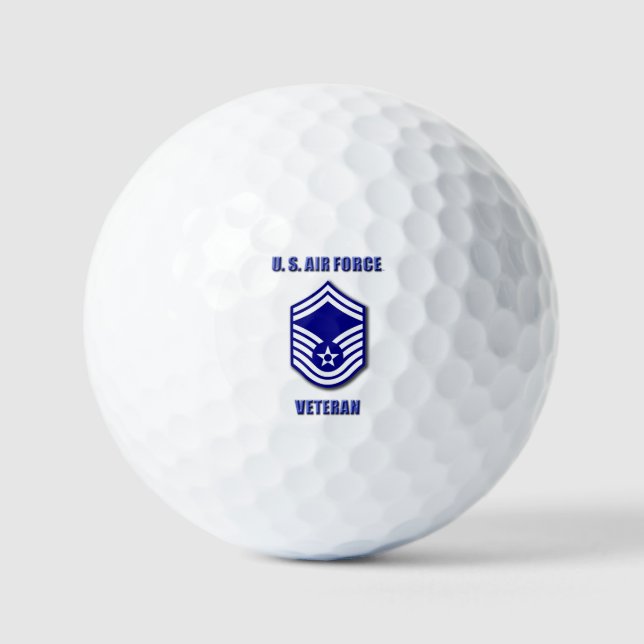 Balles De Golf Senior Master Sergeant USAF Golf Balls (Recto)