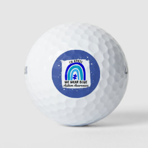 Balles De Golf Sensibilisation sur l'autisme En Avril Nous Porton