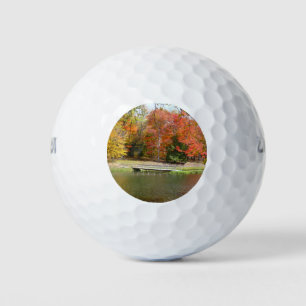 Balles De Golf Sept sources Pont d'automne III Paysage d'automne
