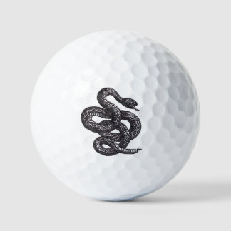 Balles De Golf Serpent Crotalus Cascavella (Vipère à Piton Venime