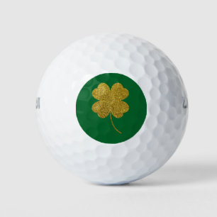 Balles De Golf Shamrock de la Saint-Patrick