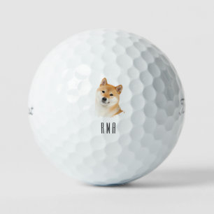 Balles De Golf Shiba Inu