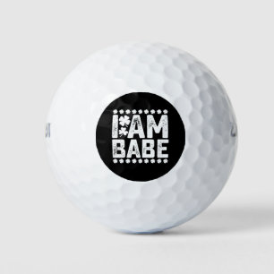 Balles De Golf Si Perdu Retour À Babe Je Suis Bébé Couple Corresp