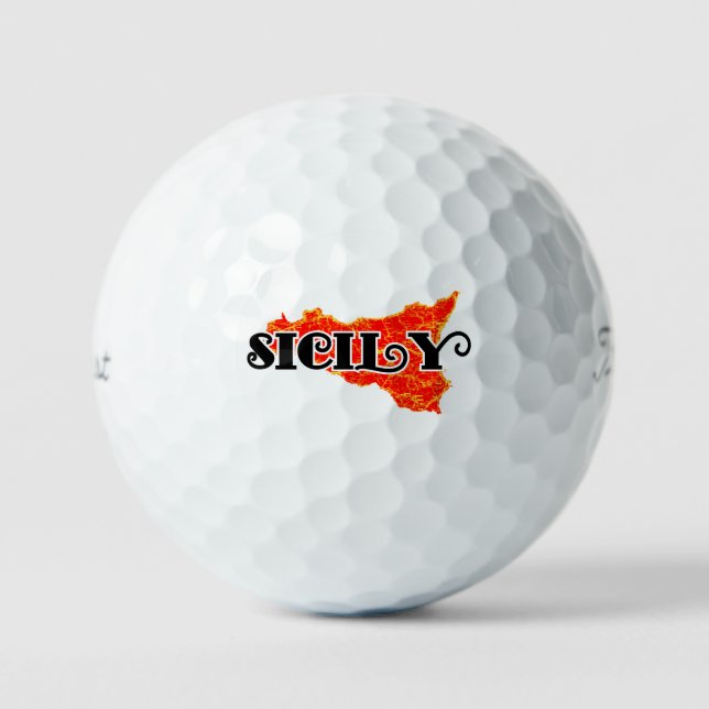 Balles De Golf Sicile (Recto)