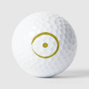 Balles De Golf Signe astrologique - Bouddhisme Zen Circle 3