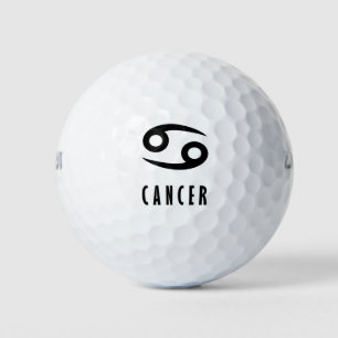 Balles De Golf signe du zodiaque du cancer