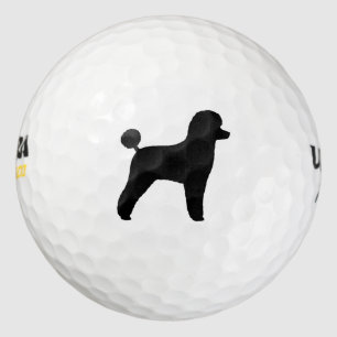 Balles De Golf Silhouette de Caniche Jouet