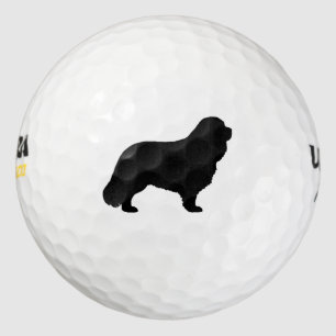 Balles De Golf Silhouette de Cavalier King Charles Spaniel