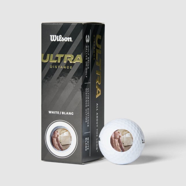 Balles De Golf SlipperyJoe cheminée homme musclé six pack abs (Emballage)