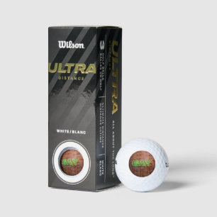Balles De Golf SlipperyJoe's dynamique néon gay signe vert brique