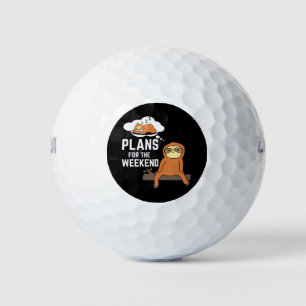 Balles De Golf Sloth Plans Pour Le Week-End