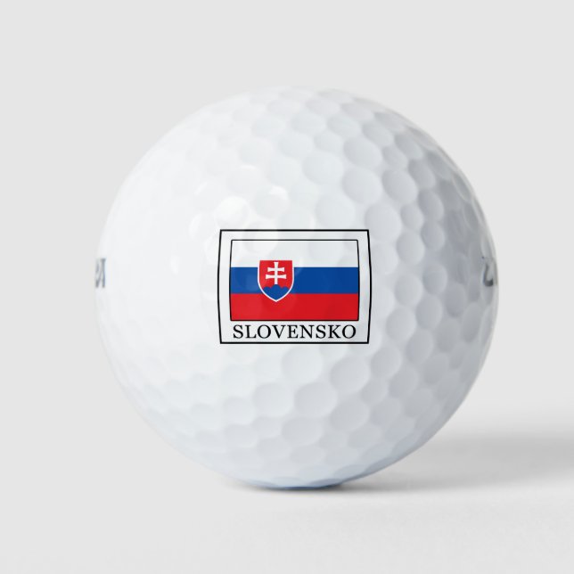 Balles De Golf Slovène (Devant)