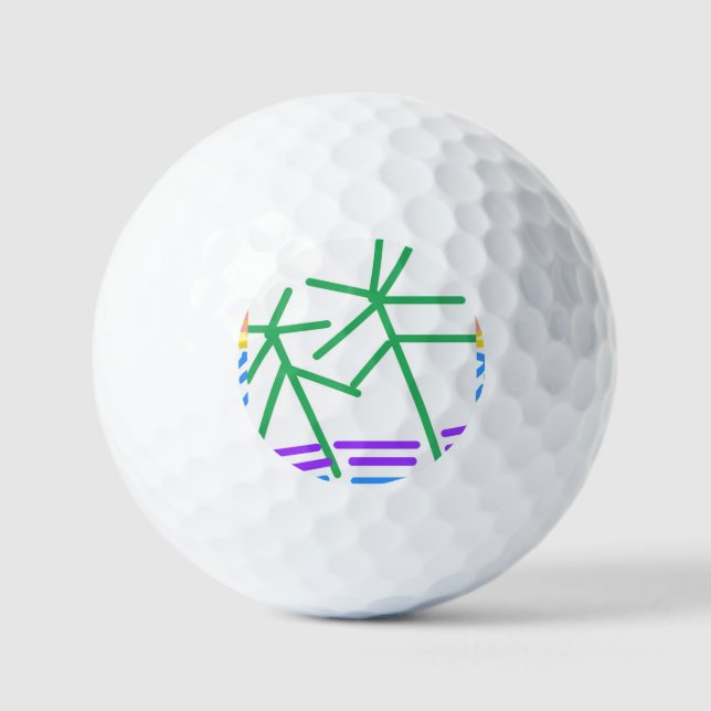 Balles De Golf Solive (Recto)