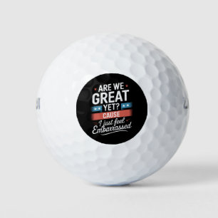 Balles De Golf Sommes-nous déjà grands et nous sentons-nous gênés