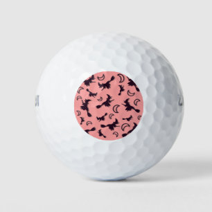 Balles De Golf Sorcière volante entre la moitié de la lune à Hall