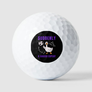 Balles De Golf Soudain un expert de football