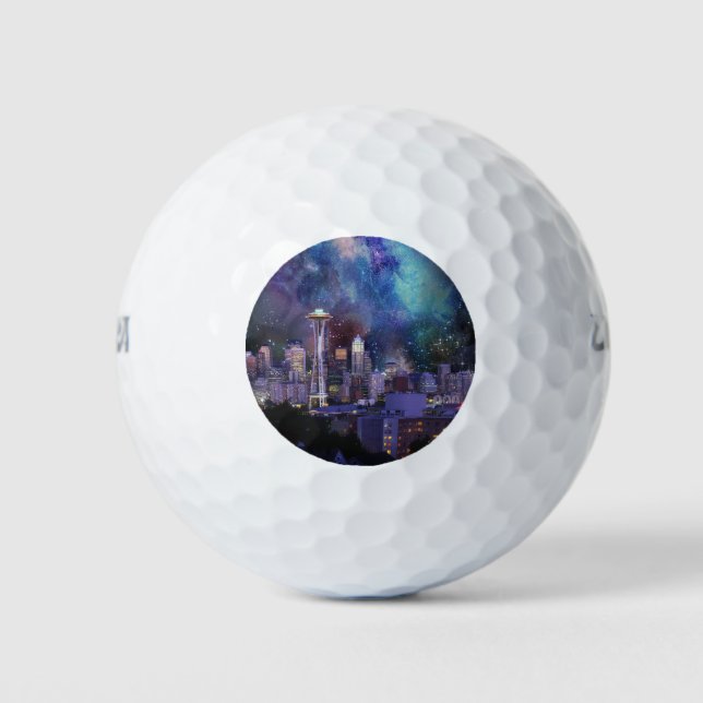 Balles De Golf Spacey Seattle (Devant)