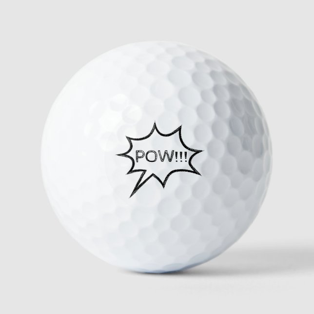 Balles De Golf Speak Box Golf Balls (Recto)