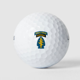 Balles De Golf Special Forces insignia Airborne Tab