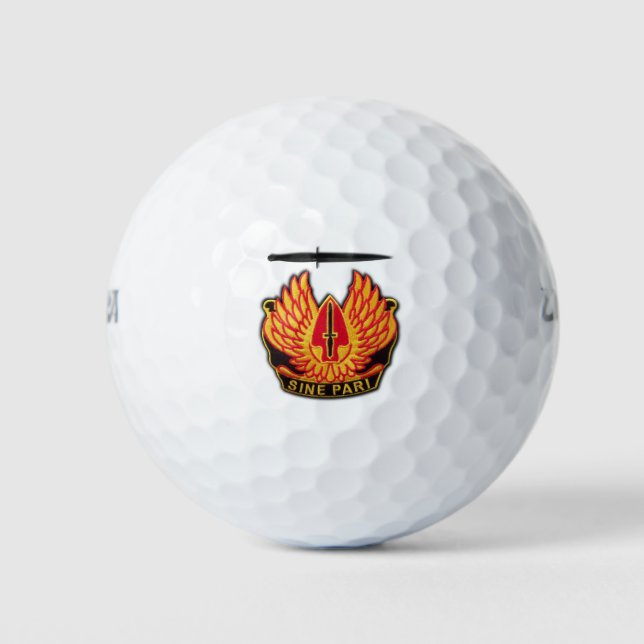 Balles De Golf Spécial ops usasoc soc sof vétérans patch (Devant)