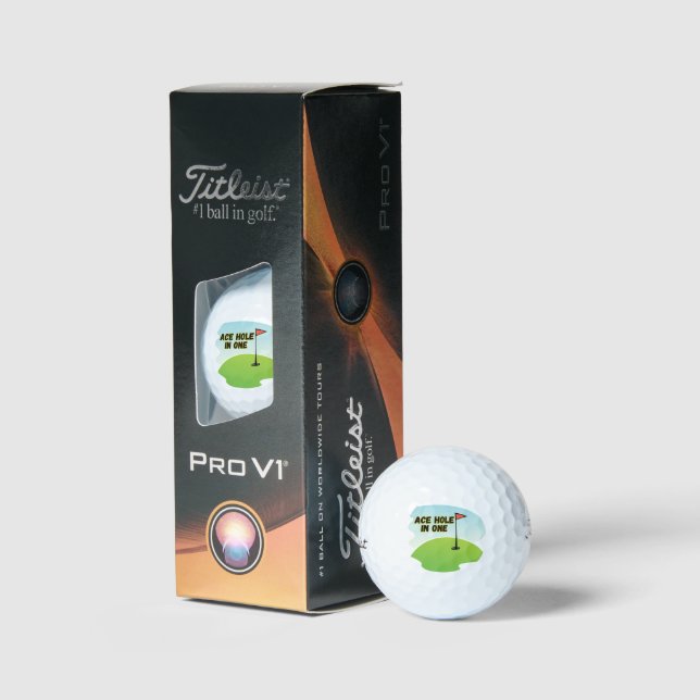 Balles De Golf Sports Ace Hole in One (Conditionnement)
