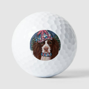 BALLES DE GOLF SPRINGER SPANIEL ANGLAIS