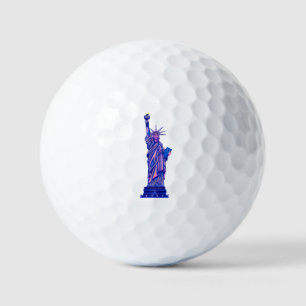 Balles De Golf Statue de la Liberté-New York-4 juillet-