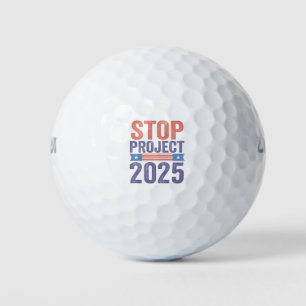 Balles De Golf Stop Project 2025 Trump American Patroitic