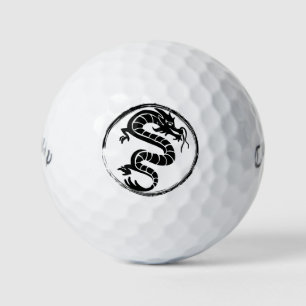 Balles De Golf Streetwear Black Dragon tatouage sur