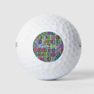 Balles De Golf Style hippie psychédélique super Thunder_Cove