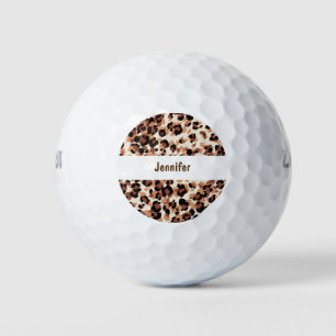 Balles De Golf Style Motif léopard