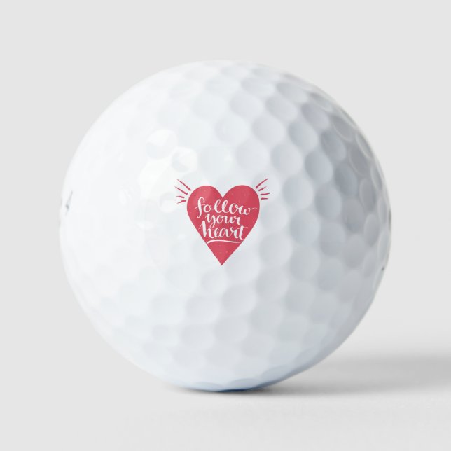 Balles De Golf Suilow Your Heart (Devant)