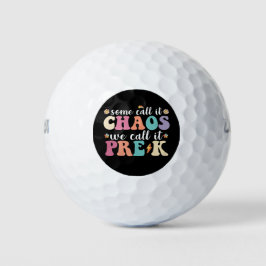 Balles De Golf Super Certains L'Appelent Chaos Nous L'Appelons Pr