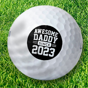 Balles De Golf Super papa depuis la Fête des Pères moderne et ath