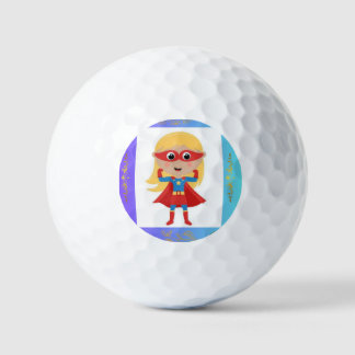 Balles De Golf Superhero Girl Value Golf Ball