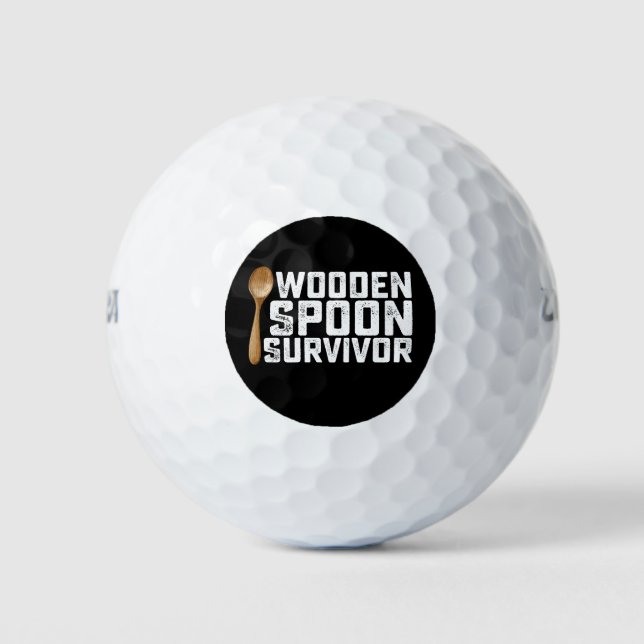 Balles De Golf Survivant de la cuillère en bois (Devant)