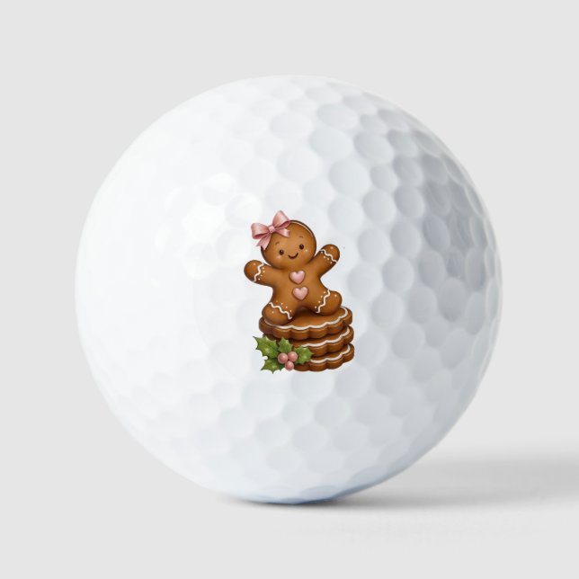 Balles De Golf Sweet, Spicy and Stacked! Gingerbread (Recto)