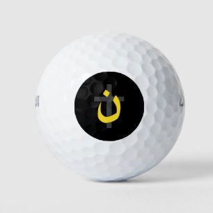 Balles De Golf Symbole chrétien Nazaréen Solidarité et Croix