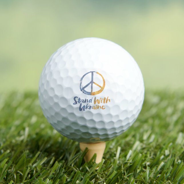 Balles De Golf Symbole de la PAIX - La guerre (T-shirt Insitu)