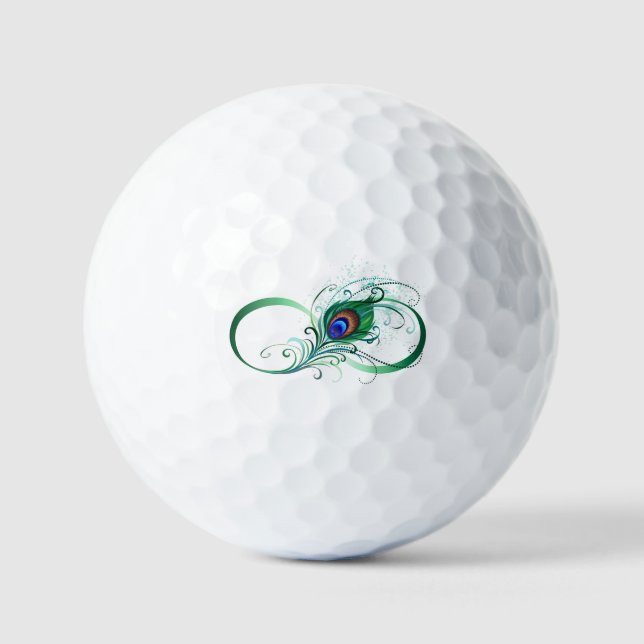 Balles De Golf Symbole de l'Infinity (Recto)