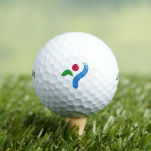 Balles De Golf Symbole du drapeau de la Corée de Séoul