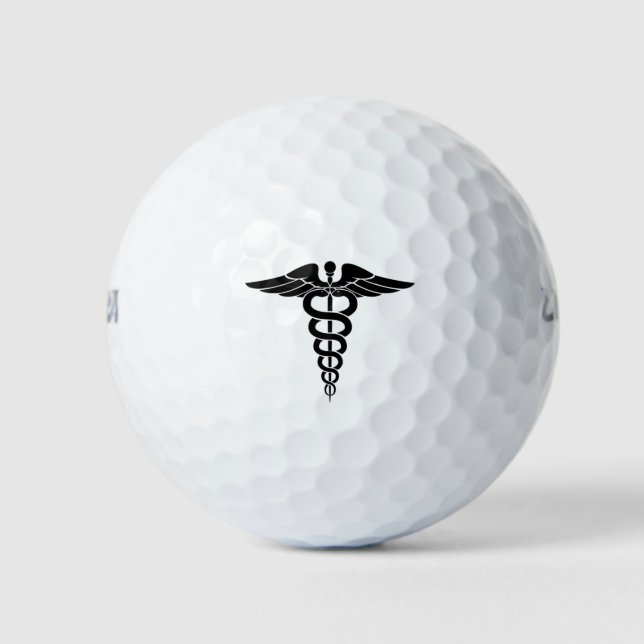 Balles De Golf Symbole médical (Devant)
